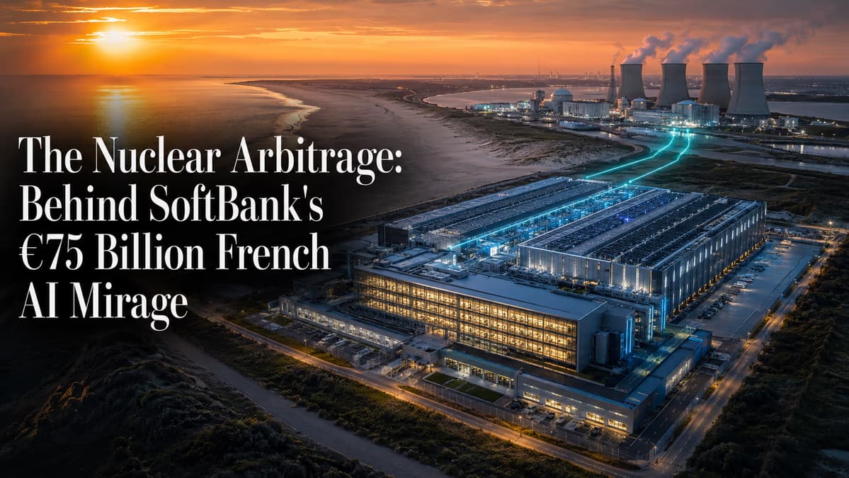 The Nuclear Arbitrage: Behind SoftBank’s €75 Billion French AI Mirage