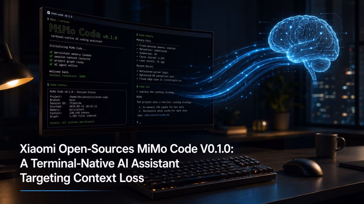 Xiaomi Open-Sources MiMo Code V0.1.0: A Terminal-Native AI Assistant Targeting Context Loss