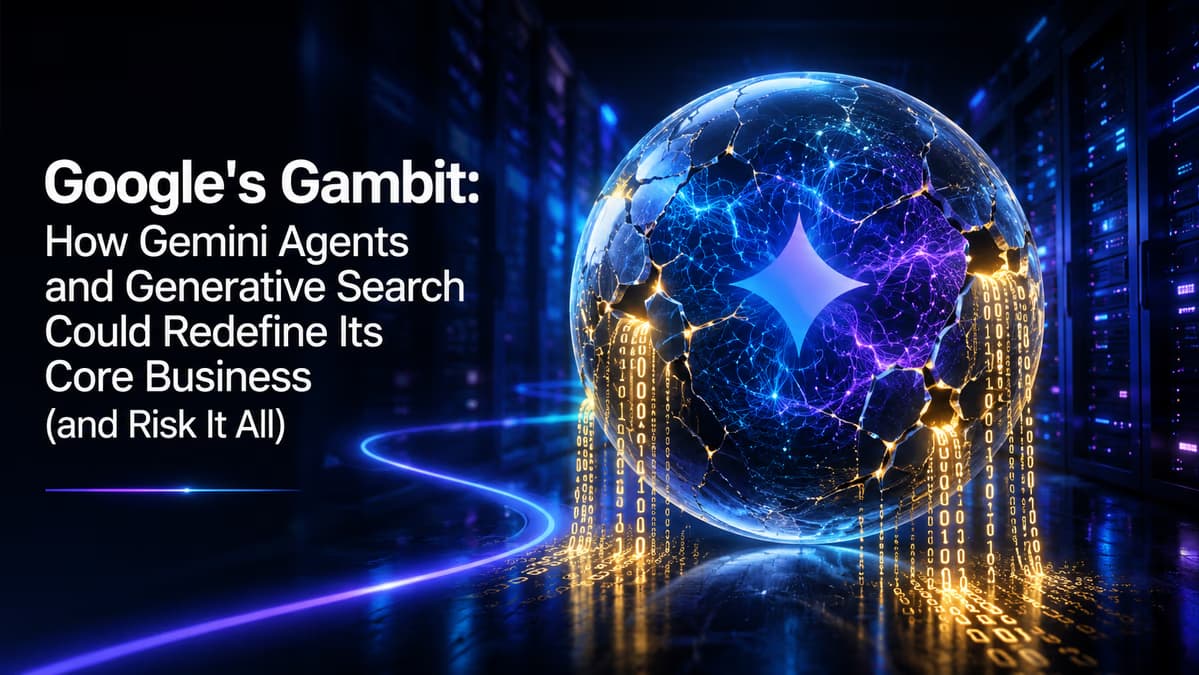 Google's Gambit: How Gemini Agents and Generative Search Could Redefine Its Core Business (and Risk It All)
