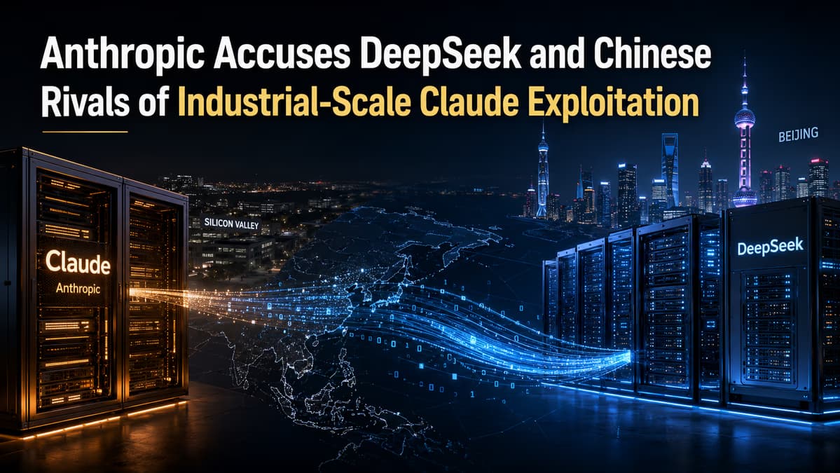 Anthropic Accuses DeepSeek and Chinese Rivals of 'Industrial-Scale' Claude Exploitation