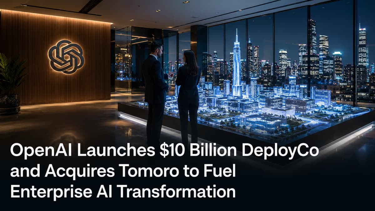OpenAI Launches $10 Billion DeployCo and Acquires Tomoro to Fuel Enterprise AI Transformation