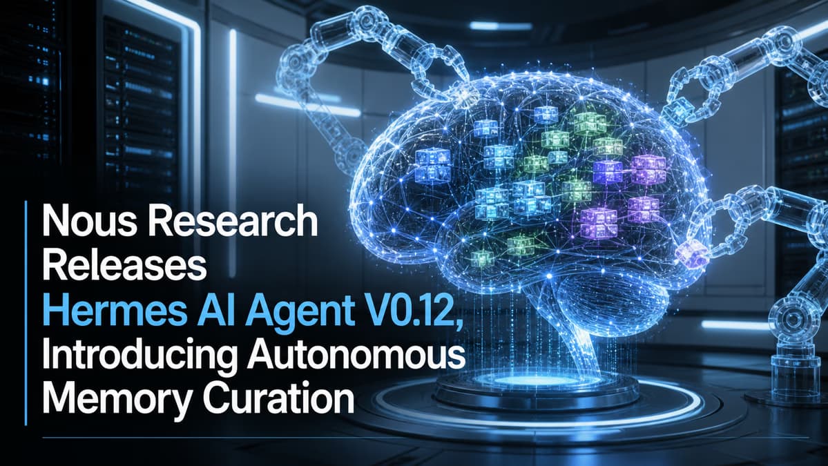 Nous Research Releases Hermes AI Agent V0.12, Introducing Autonomous Memory Curation