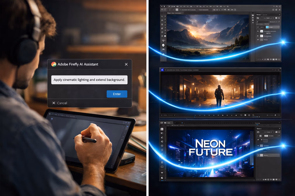 Adobe Debuts Firefly AI Assistant, Bringing Agentic Workflows to Creative Cloud