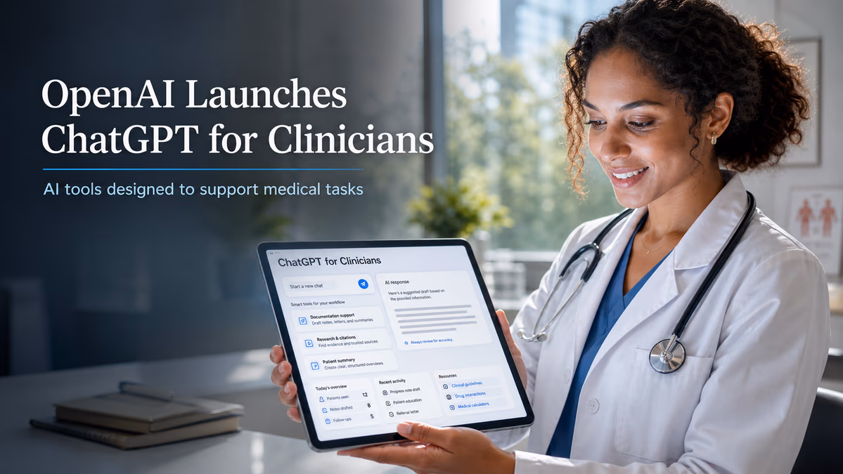 OpenAI Releases Dedicated ChatGPT for Clinicians to Combat Healthcare Burnout