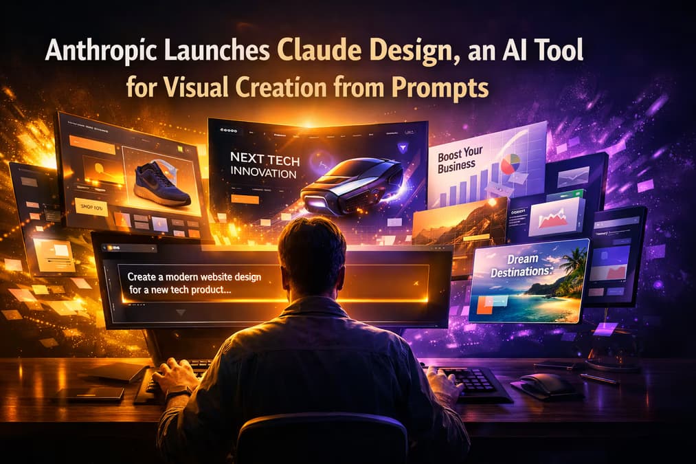 Anthropic Enters Design Space with Claude Design, Directly Challenging Figma and Canva