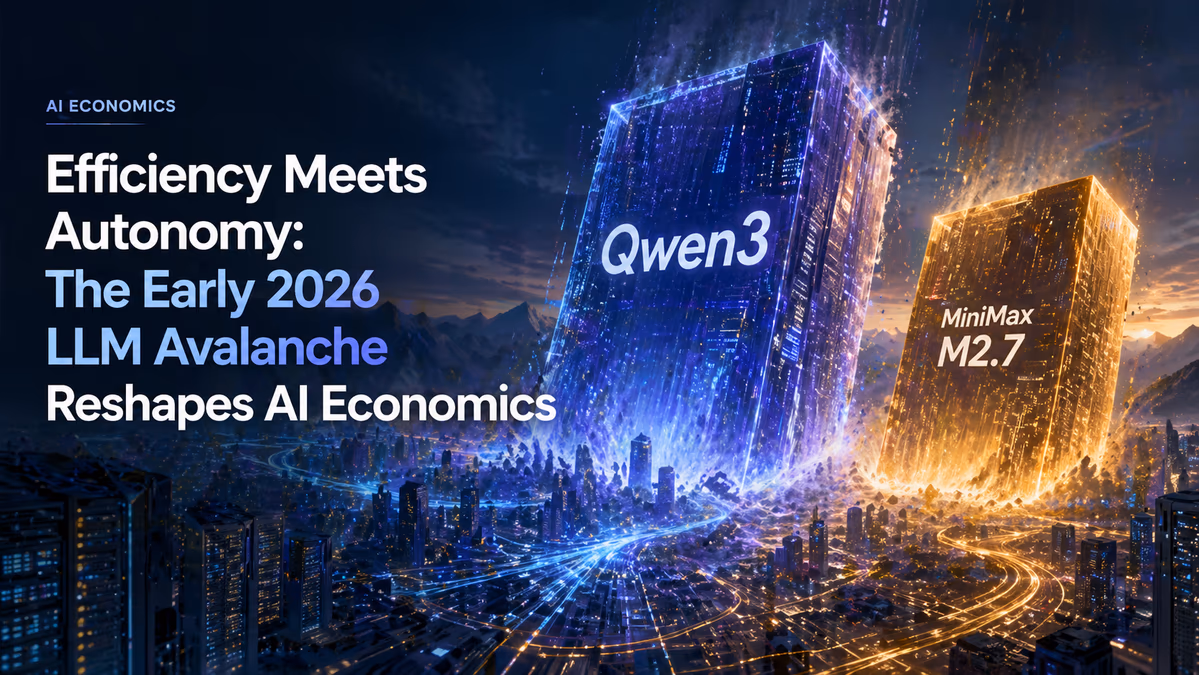 Efficiency Meets Autonomy: The Early 2026 LLM Avalanche Reshapes AI Economics