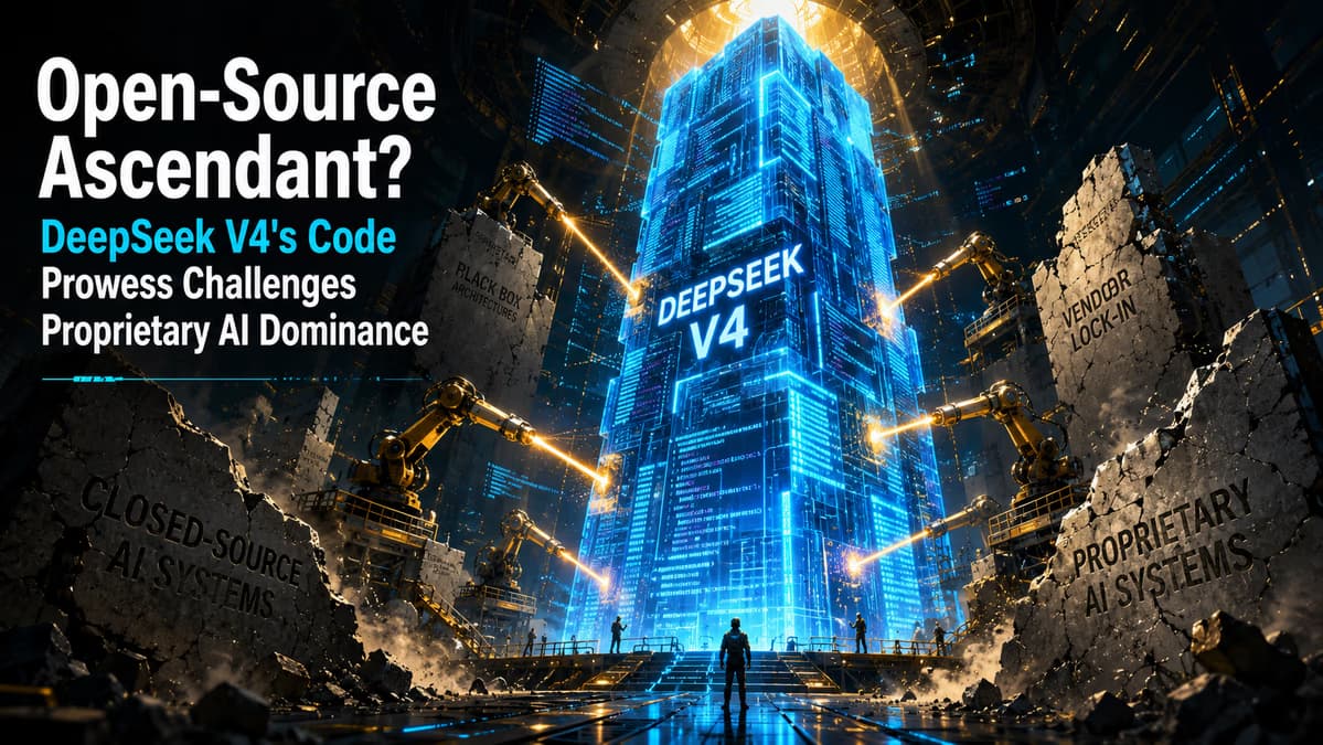 Open-Source Ascendant? DeepSeek V4's Code Prowess Challenges Proprietary AI Dominance