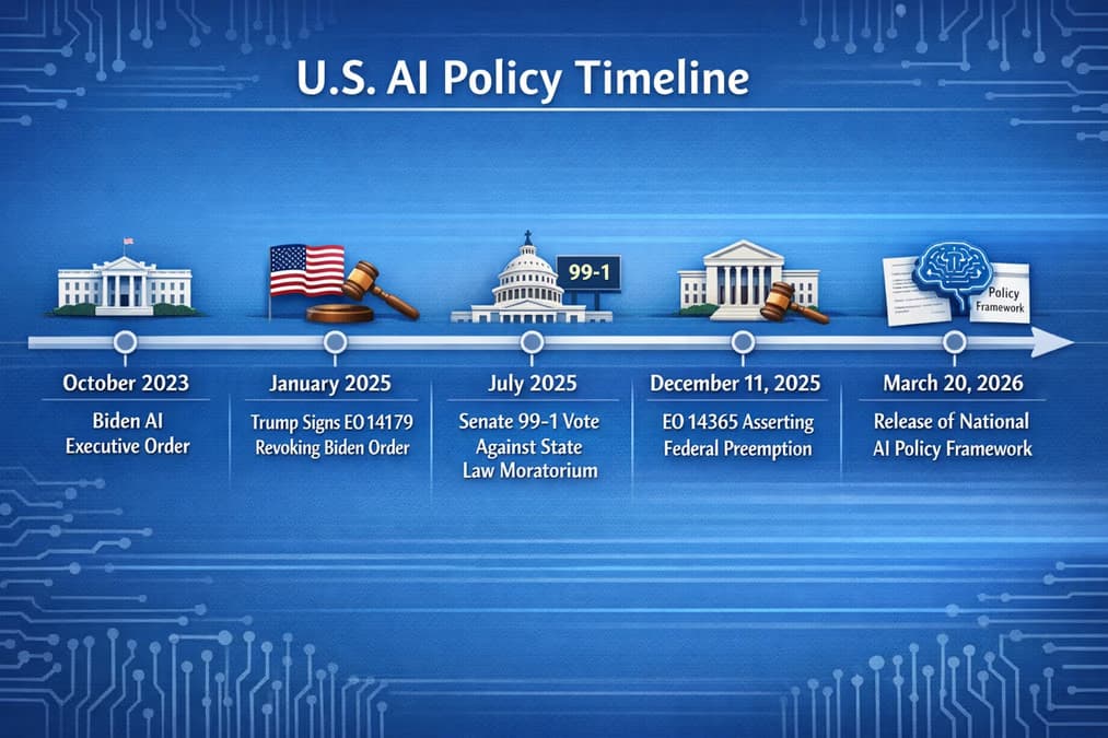 White House Issues National AI Framework to Preempt Record Surge in State Regulations